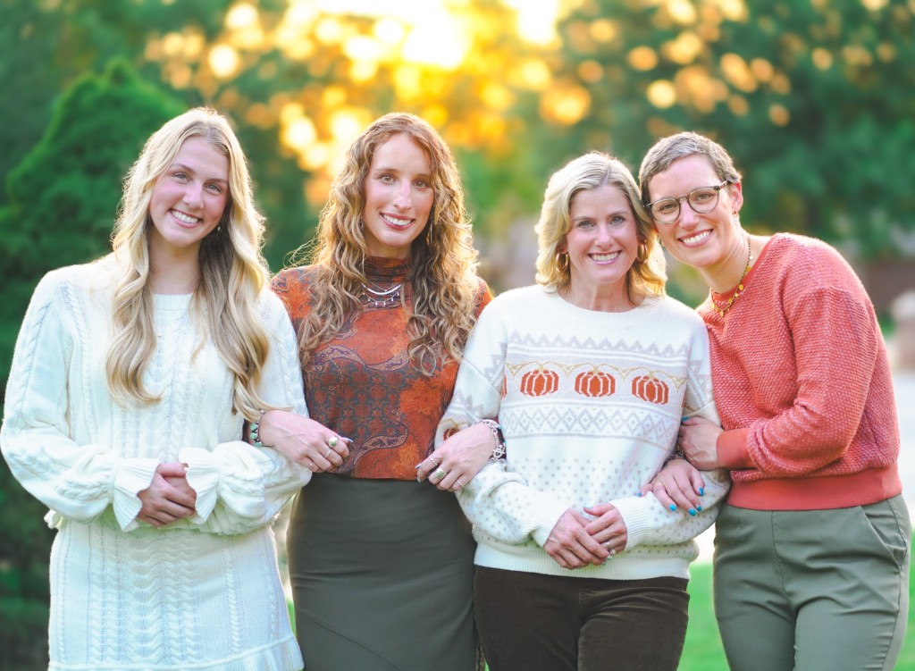 The women behind The Seasonal Collective, together at golden hour